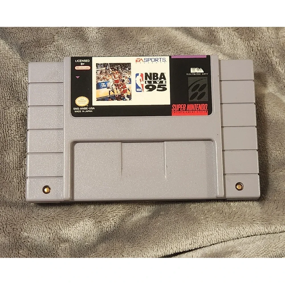 NBA Live 95 - Authentic SNES Super Nintendo Game